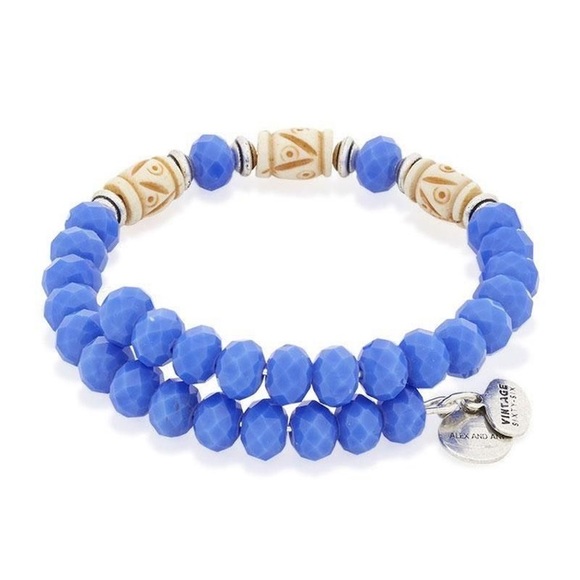 Alex & Ani Deep Sea wrap bracelet - Picture 3 of 4